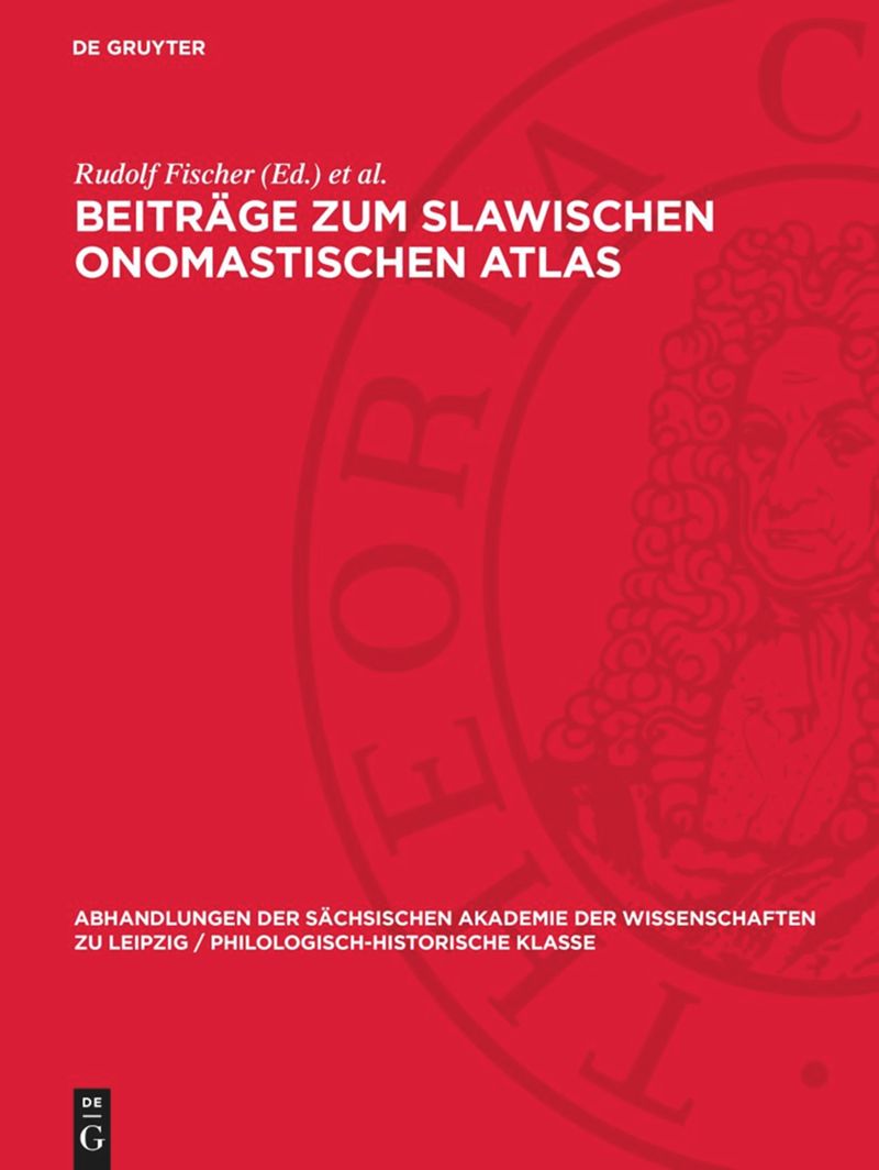 book: Beiträge zum slawischen onomastischen Atlas