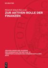 book: Zur aktiven Rolle der Finanzen