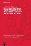 book: Das Gesetz der sozialistischen Akkumulation