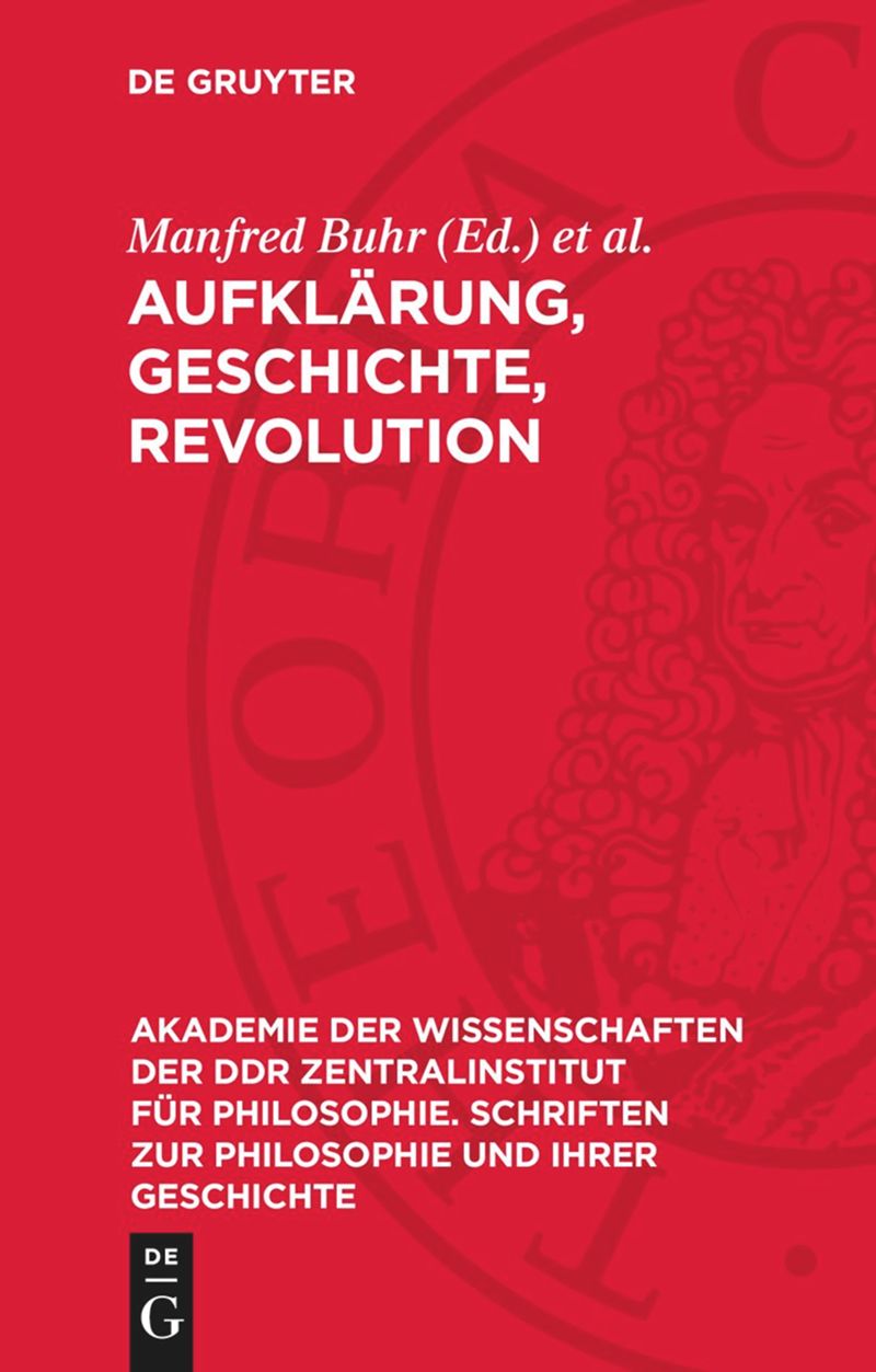 book: Aufklärung, Geschichte, Revolution