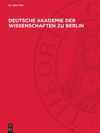 Deutsche Akademie der Wissenschaften zu Berlin
