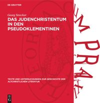 book: Das Judenchristentum in den Pseudoklementinen