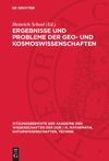 book: Ergebnisse und Probleme der Geo- und Kosmoswissenschaften