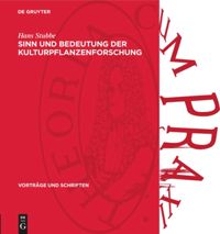 book: Sinn und Bedeutung der Kulturpflanzenforschung