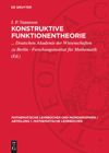 book: Konstruktive Funktionentheorie
