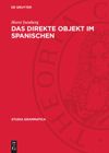 book: Das direkte Objekt im Spanischen