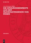 Die Ophiuroideenreste aus dem Mucronatensenon von Rügen