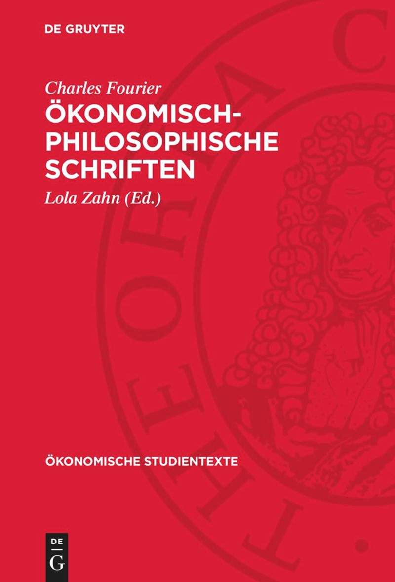 book: Ökonomisch-philosophische Schriften