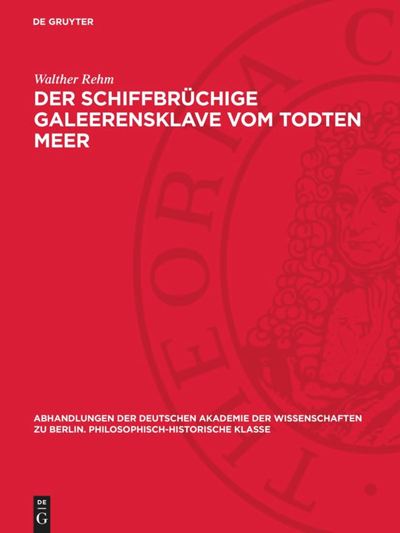 book: Der schiffbrüchige Galeerensklave vom Todten Meer