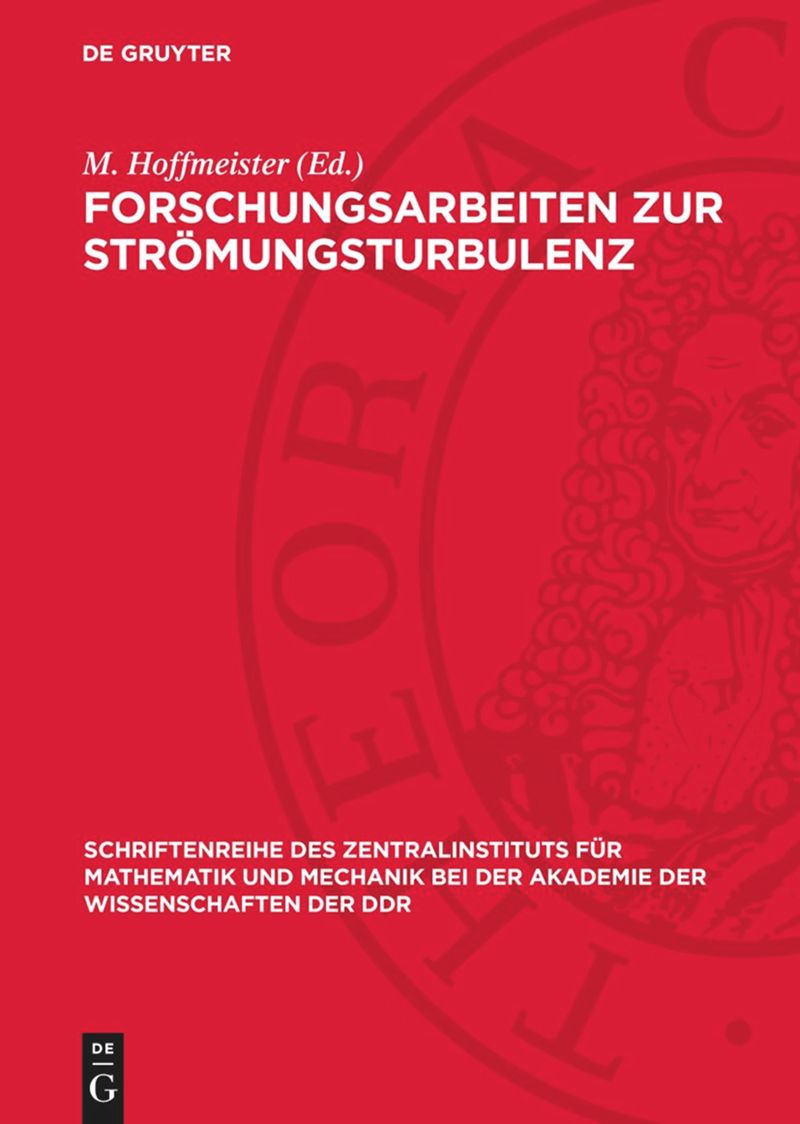 book: Forschungsarbeiten zur Strömungsturbulenz