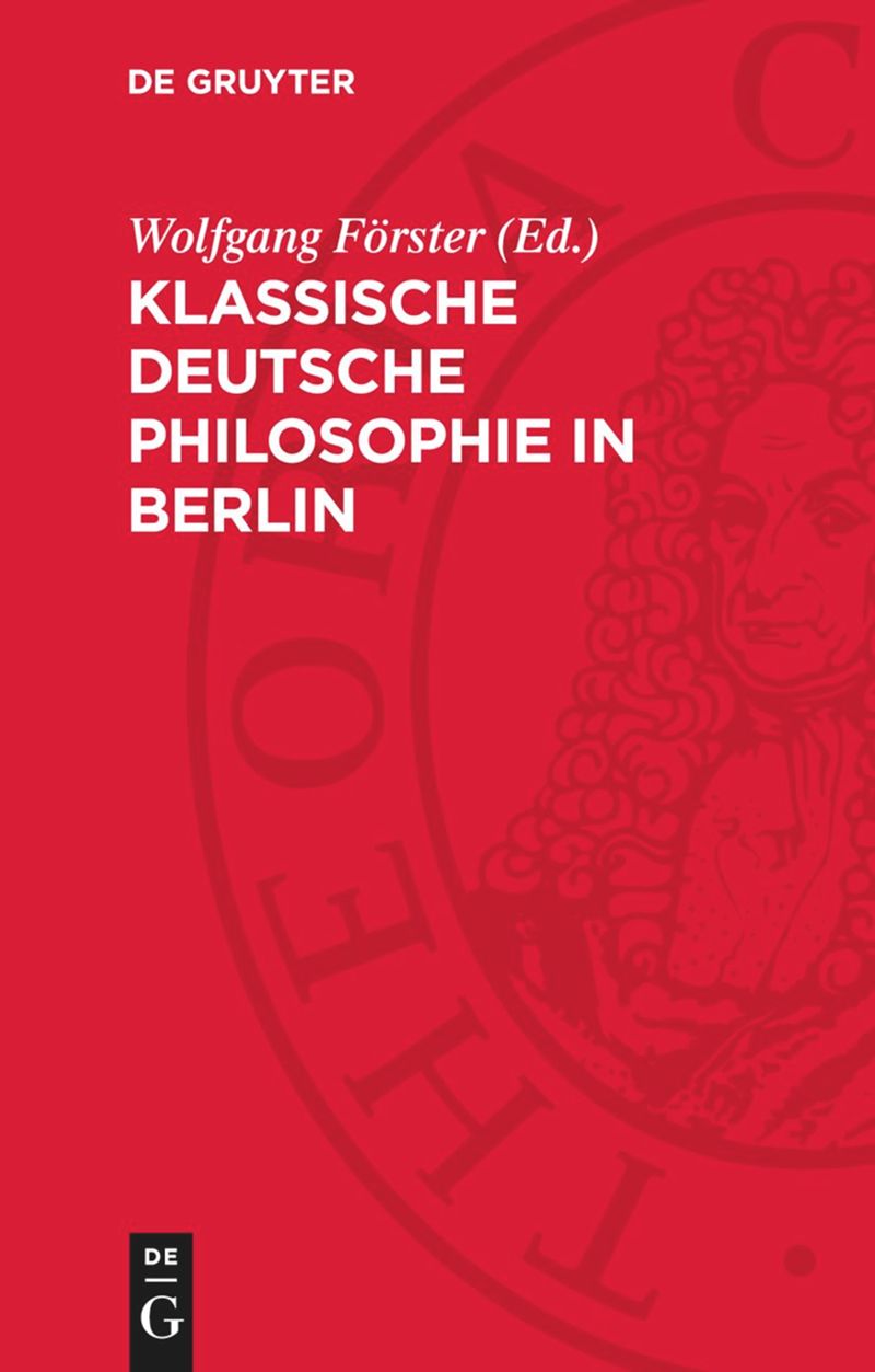 book: Klassische deutsche Philosophie in Berlin