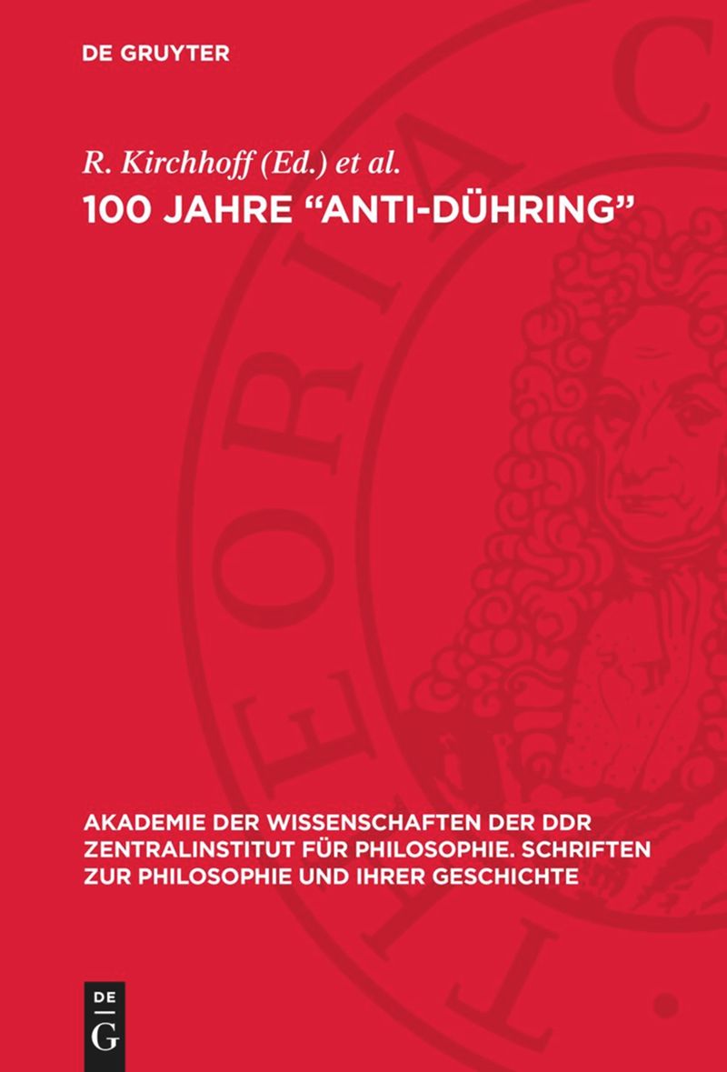 book: 100 Jahre „Anti-Dühring“