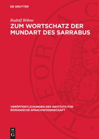 book: Zum Wortschatz der Mundart des Sarrabus