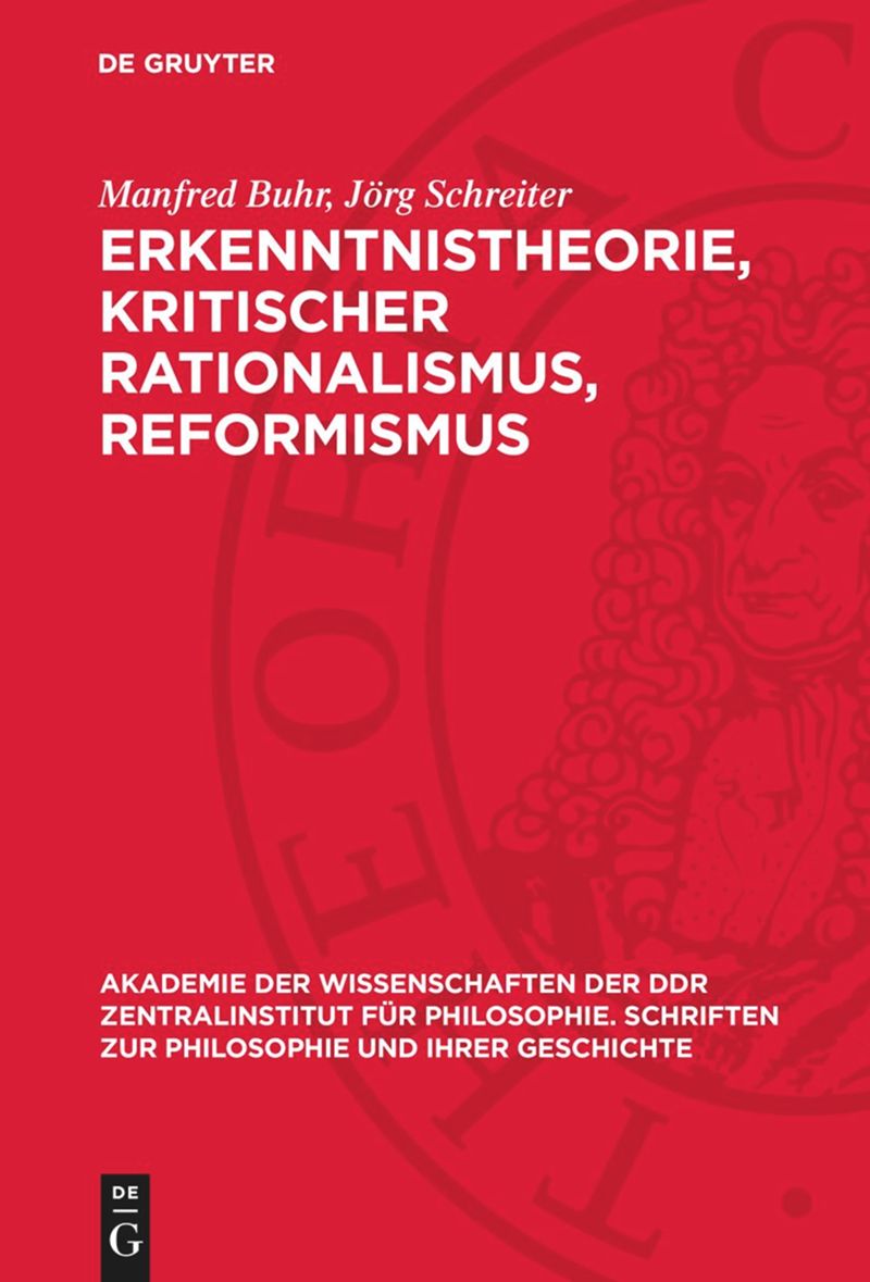 book: Erkenntnistheorie, kritischer Rationalismus, Reformismus