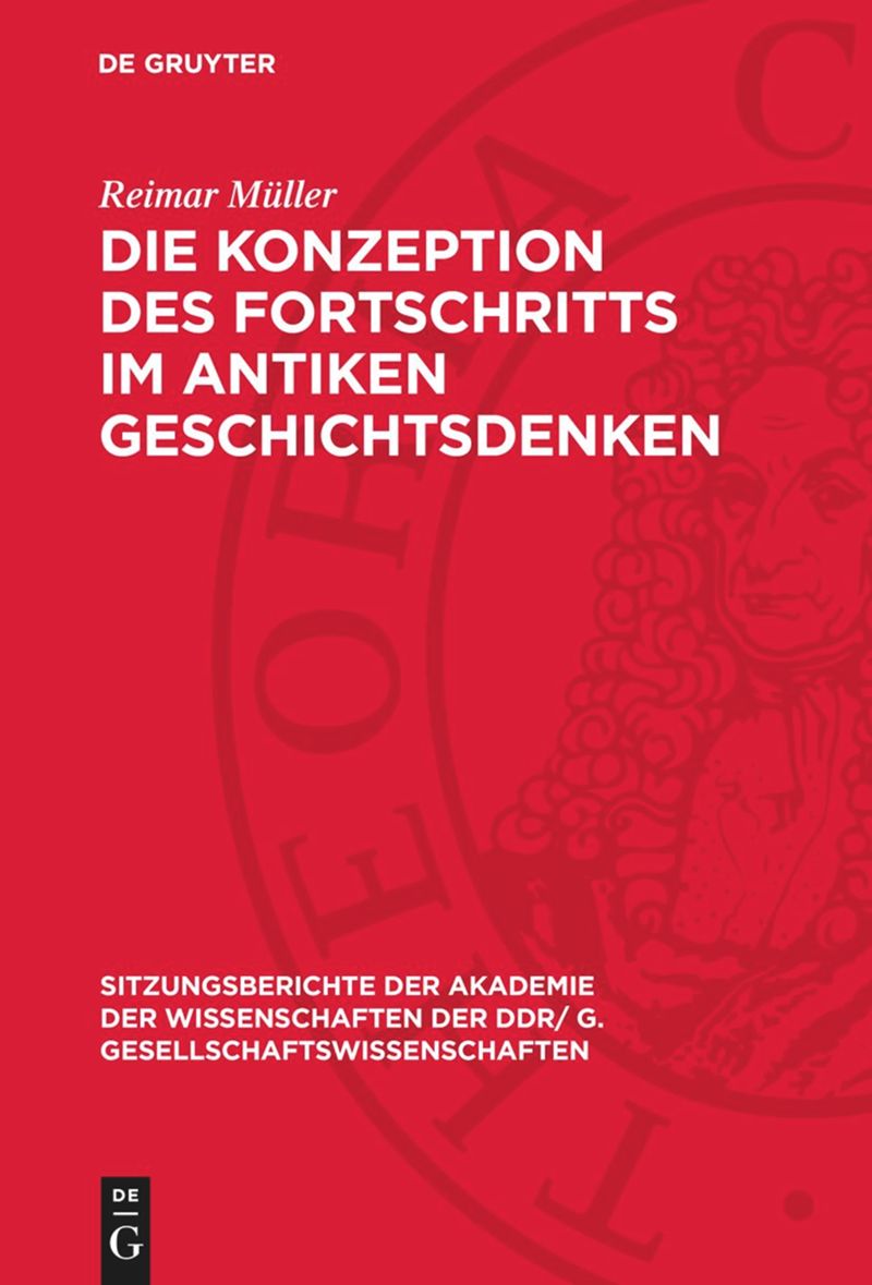 book: Die Konzeption des Fortschritts im antiken Geschichtsdenken