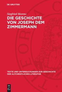 book: Die Geschichte von Joseph dem Zimmermann