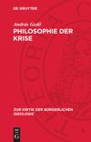 book: Philosophie der Krise