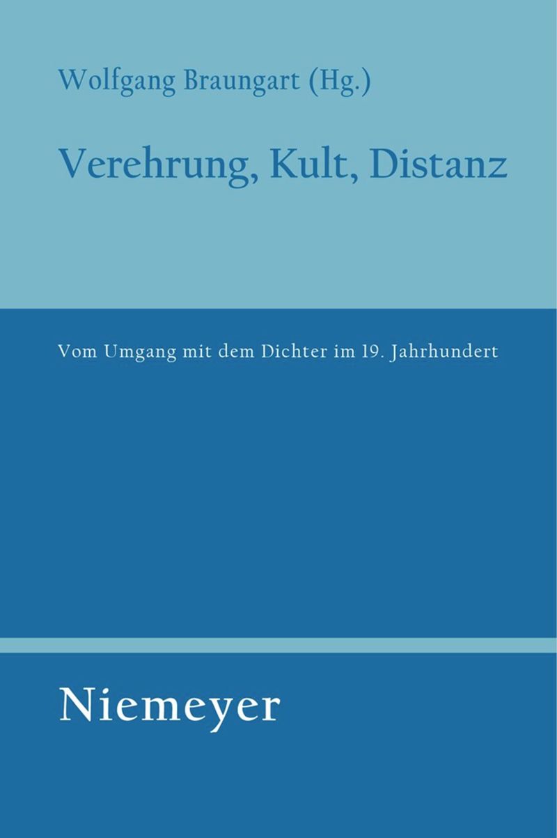 book: Verehrung, Kult, Distanz