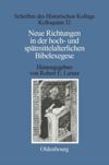 book: Neue Richtungen in der hoch- und spätmittelalterlichen Bibelexegese