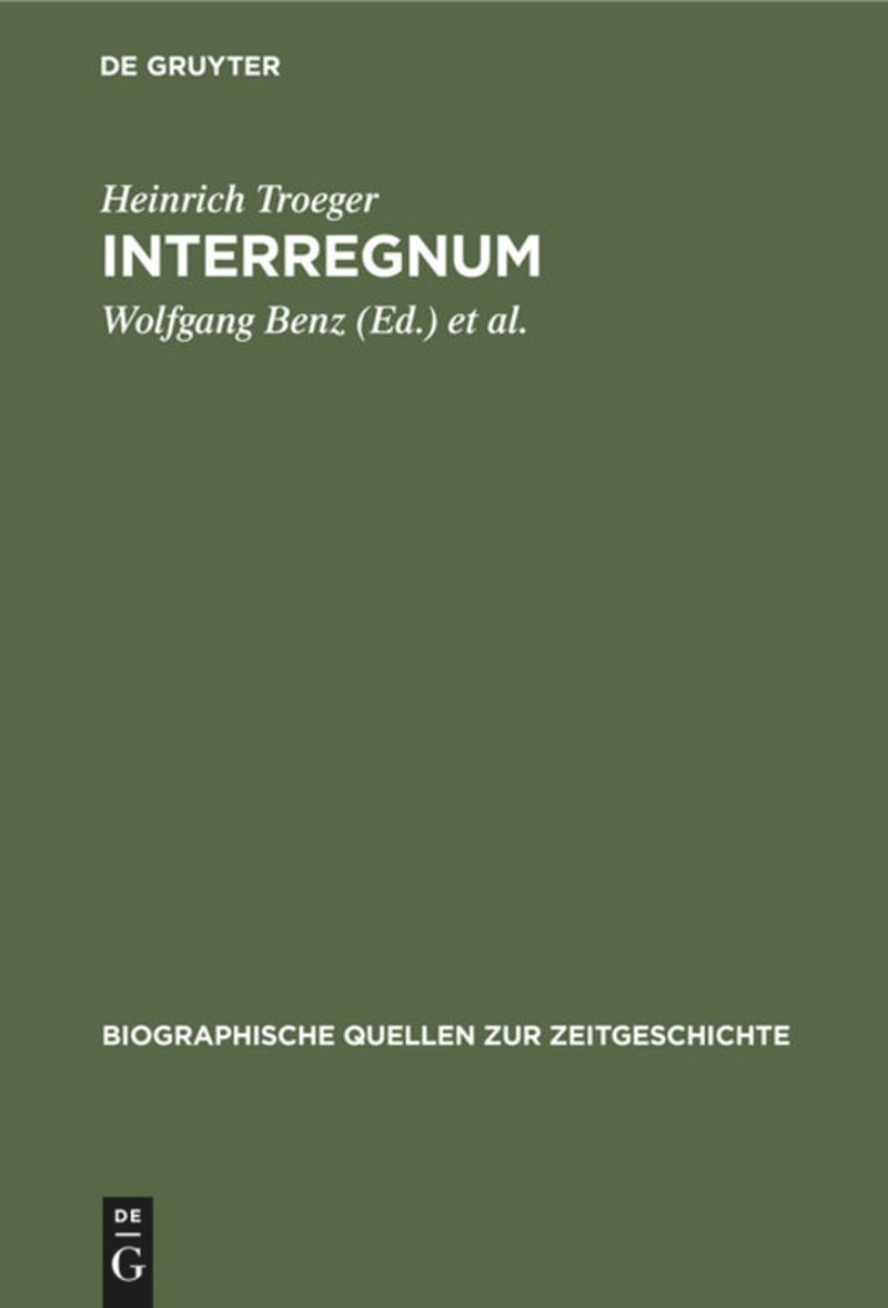 book: Interregnum