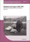 book: Rückkehr nach Ungarn 1946-1950