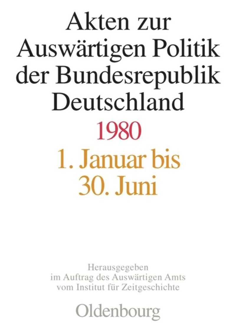 book: Akten zur Auswärtigen Politik der Bundesrepublik Deutschland 1980