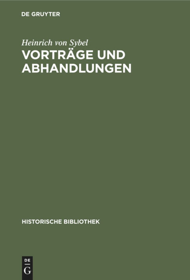 book: Vorträge und Abhandlungen
