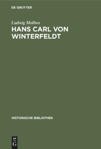 book: Hans Carl von Winterfeldt