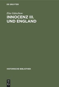 book: Innocenz III. und England