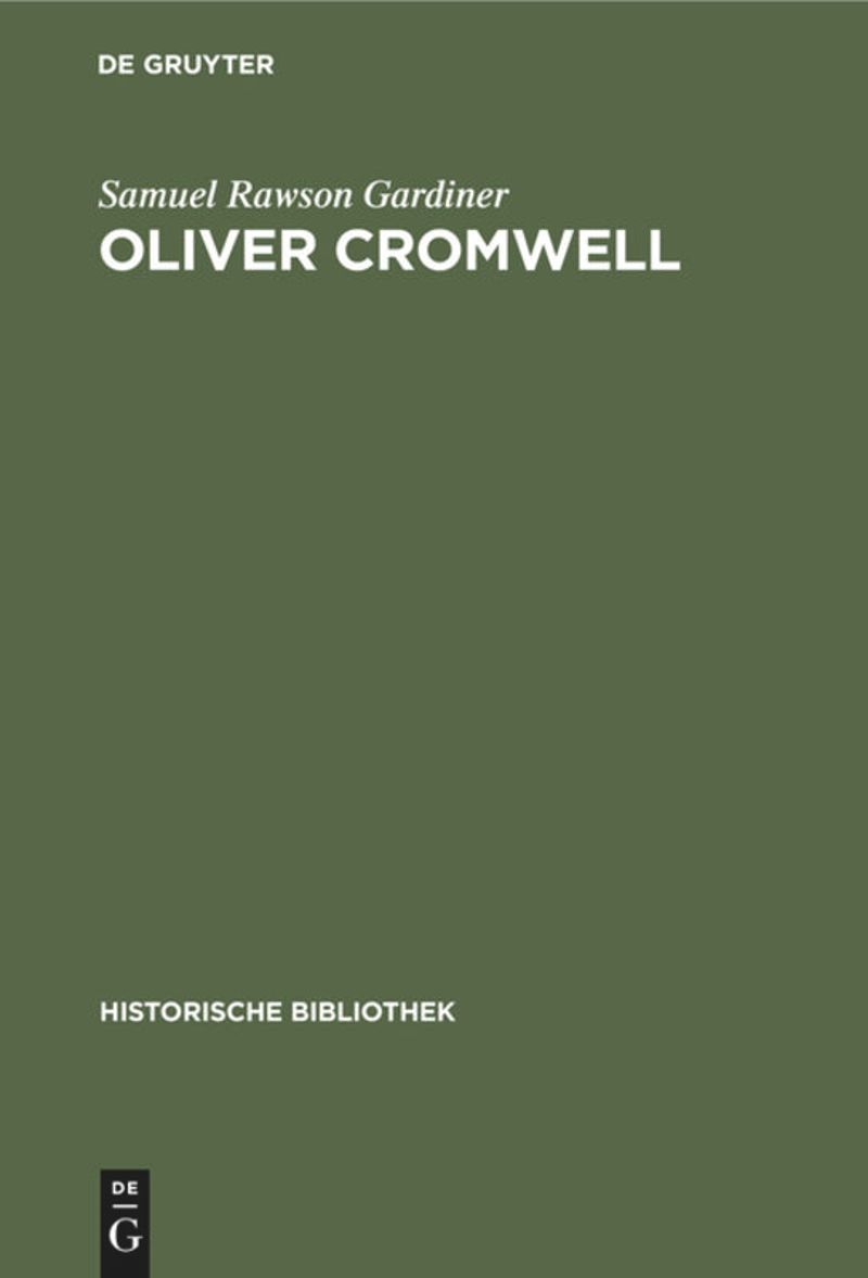 book: Oliver Cromwell