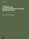 Band 2 Bau- und Kulturtechnik