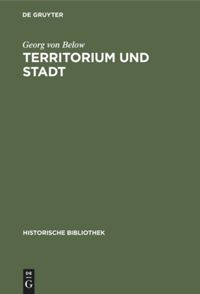 book: Territorium und Stadt