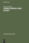 book: Territorium und Stadt