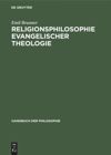 book: Religionsphilosophie evangelischer Theologie