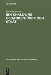 book: IBN Khalduns Gedanken über den Staat