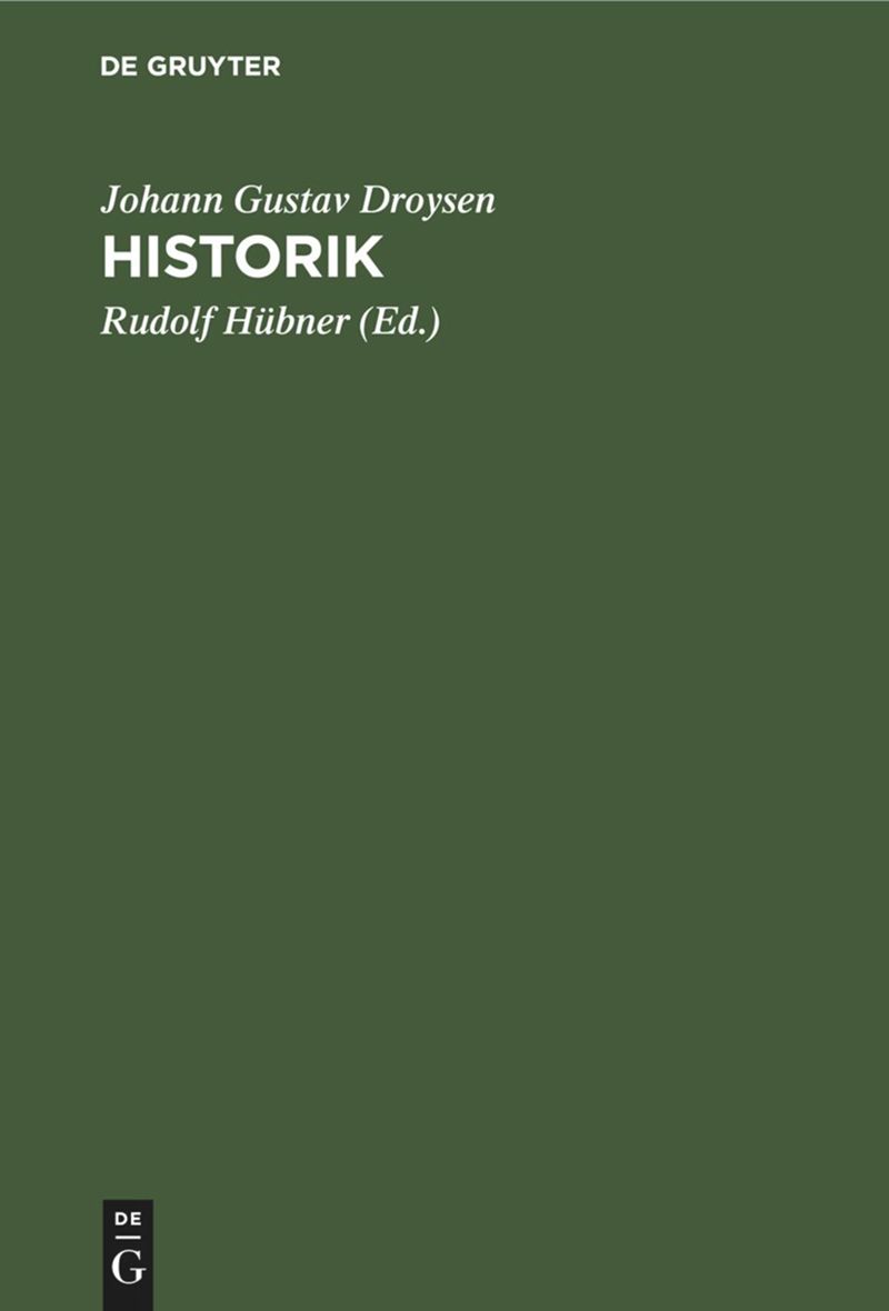 book: Historik