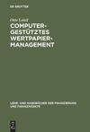 book: Computergestütztes Wertpapiermanagement