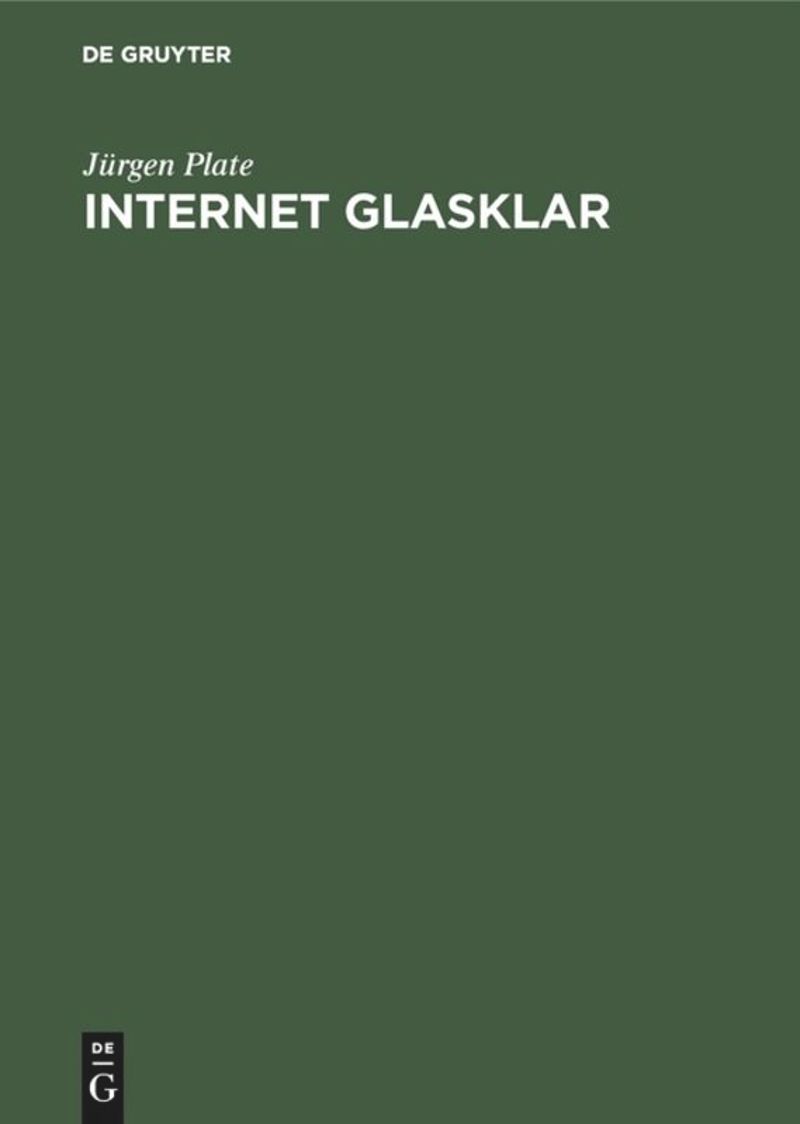 book: Internet glasklar