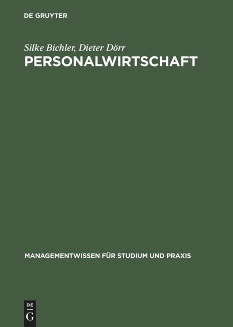 book: Personalwirtschaft