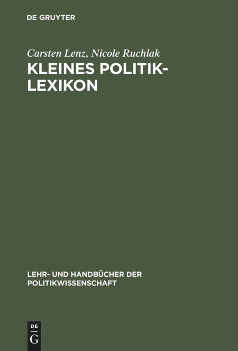 book: Kleines Politik-Lexikon