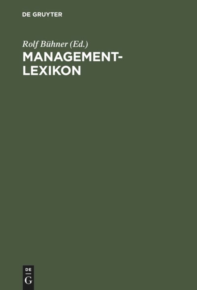 book: Management-Lexikon