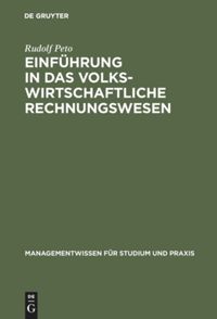 book: Einführung in das volkswirtschaftliche Rechnungswesen