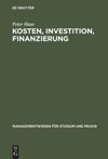 book: Kosten, Investition, Finanzierung