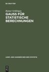 book: GAUSS für statistische Berechnungen