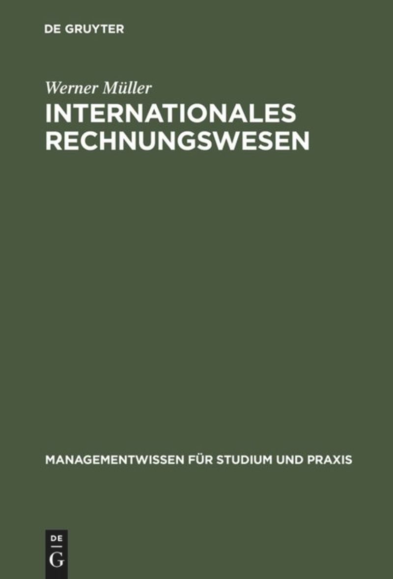 book: Internationales Rechnungswesen