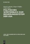book: Politisches Wörterbuch zum Regierungssystem der USA