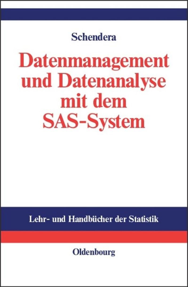 book: Datenmanagement und Datenanalyse mit dem SAS-System