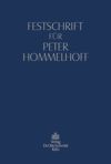 Festschrift für Peter Hommelhoff