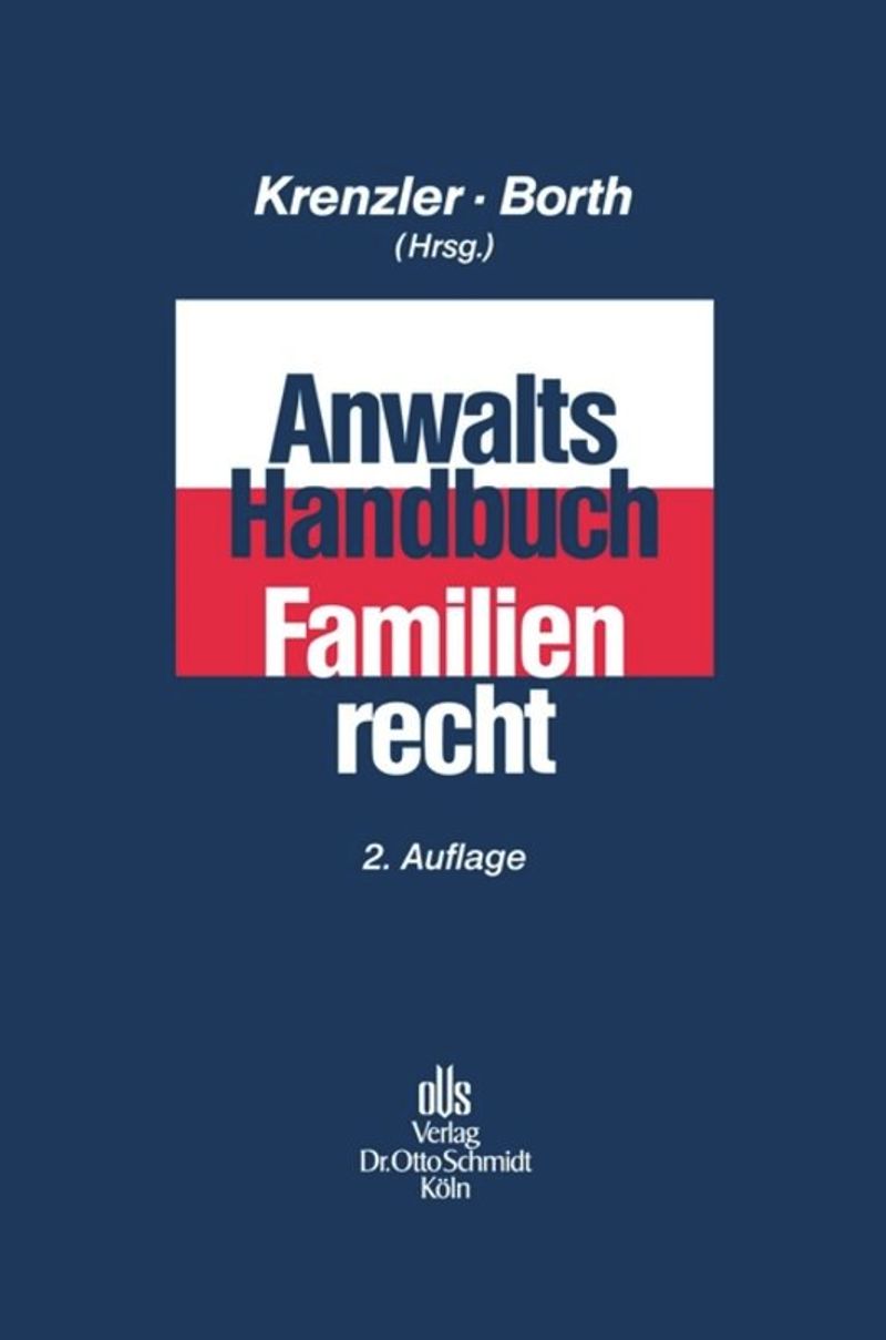 book: Anwalts-Handbuch Familienrecht