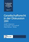 book: Gesellschaftsrecht in der Diskussion 2011